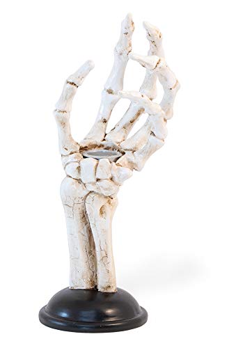 Boston International - Skeleton Hands Candle Holders - Set of 2