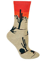 Wheel House Designs Socks - Desert Sunset - 10-13