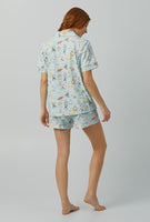 BedHead - Short Sleeve Shorty PJ Set - Barnyard Retreat - Large (12-14)