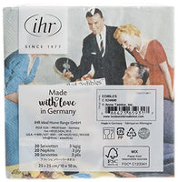 Boston International - 3-Ply 5" Cocktail Napkins - Edibles