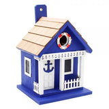 GC - Navy Coastal Cabana Birdhouse