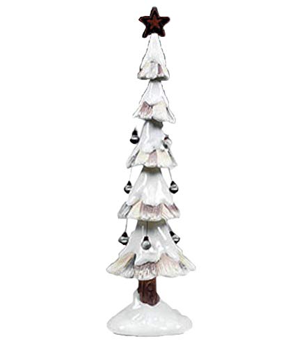 Sterling - Dolomite & Tin - White Christmas Tree 15"