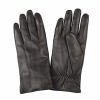 Glove.ly - Ladies Touchscreen Gloves - Leather - Brown - Small