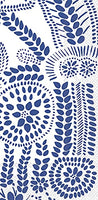 Boston International - Paper Guest Towel 16 Count - Nasia White & Blue