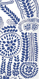 Boston International - Paper Guest Towel 16 Count - Nasia White & Blue