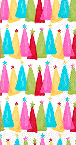 Boston International - Paper Guest Towel 16 Count - Jolly Folly Pattern