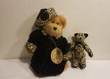 Boyds Bears - 9" Plush Bear - Bailey Bear w/ Pet Leopard Dottie