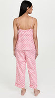 BedHead - Cami Cropped Pajama Set -  Seashells - X-Large