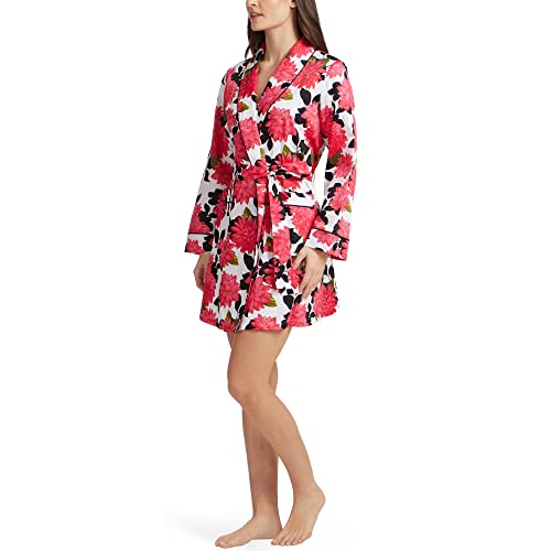 Bedhead - Shawl Collar Sateen Robe - Dahila Shadows - S/M