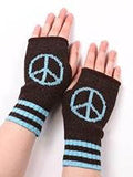 Green 3 - Women's Hand-warmers - Peace - Blue