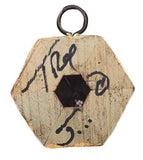 Museum Bees - Gilt Frame w/ Frog on Quartz - 2.25"