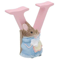 Enesco - Beatrix Potter Alphabet Letter - "V" Hunca Munca and Baby