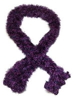Magic Scarf - Super Soft Scarf - Multi-Colored Purple Navy & Teal