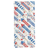 Boston International - 28x18 Tea Towel Set of 2 - Patriotic Rockets