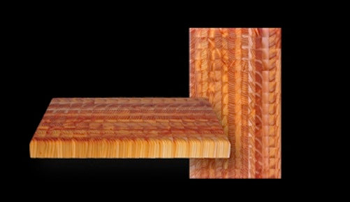 Larch Wood - Canada Heirloom Cutting Board - Small