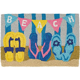 Jellybean - 30x20 Indoor/Outdoor Accent Rug - Beach Flags