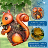 GC - Gift Essentials - Mesh Bird Feeder - Squirrel