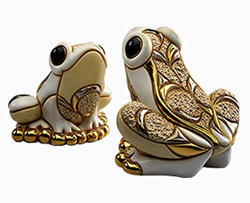 De Rosa - White Frog Figurine