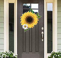 Studio M - Door Décor - Sunflower Checks