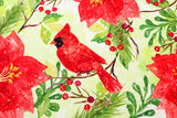 Olivia's Home - 32" x 22" Accent Rug - Christmas Colors & Cardinal