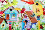 Olivia's Home - 32" x 22" Accent Rug - Birdhouse Hamlet