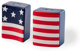 Boston International - Salt & Pepper Set - Stars & Stripes Flag