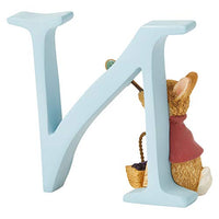 Enesco - Beatrix Potter Alphabet Letter - "N" Cotton-tail