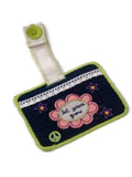 Natural Life - Inspirational Luggage Tag - Let Peace Grow