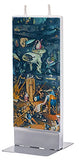 Flatyz - Twin Wick Flat Candle - Hieronymus Bosch - The Garden of Earthly Delights 2