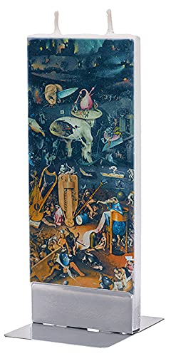 Flatyz - Twin Wick Flat Candle - Hieronymus Bosch - The Garden of Earthly Delights 2