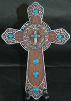Encore - Western Cross - Concho Brown Turquoise