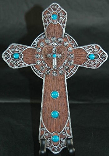 Encore - Western Cross - Concho Brown Turquoise