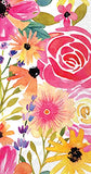 Boston International - Paper Guest Towel 16 Count - Floral Frenzy
