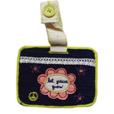 Natural Life - Inspirational Luggage Tag - Let Peace Grow