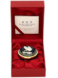 Halcyon Days - Enamel Trinket Box - 2017 Annual Christmas Box