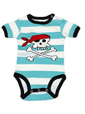 Lazy One - Infant Creeper - Blue Pirate - 6M