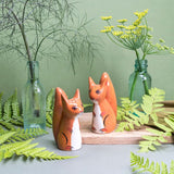 Hannah Turner - Salt & Pepper Shaker Set - Red Squirrel