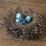 HomArt - Glass Robin's Egg - Blue Speck - Set of 3