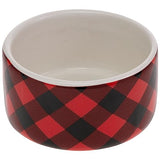 Boston International - 6 oz. Black & Red Serving Bowl -  Joy