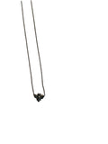 Anna Ruth Henriques - Oxidized Sterling Silver Necklace - Bee