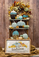 Boston International - Large Glass Pumpkin - Sand Sea & Air