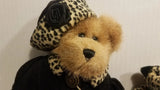 Boyds Bears - 9" Plush Bear - Bailey Bear w/ Pet Leopard Dottie