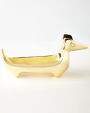 Jonathan Adler - Dachshund Ring Bowl - Brass