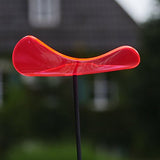 Cazador-del-sol - 8" Wavy Suncatcher Set of 3 - Lucy - Red