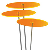 Cazador-del-sol - 6" Suncatcher Set of 3 - Medio - Orange