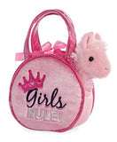 Aurora - Fancy Pals - Pet Carrier - Girl Power w/ Llama - 7"
