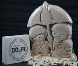 Dolfi - Wooden 3D Jigsaw Puzzle - It's Raining Couple