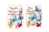 Stony Creek - 5.5" Frosted Glass Lighted Vase - Flutterbys