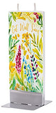 Flatyz - Twin Wick Flat Candle - Get Well Soon