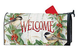 MailWraps - Mailbox Cover - Chickadee Wreath